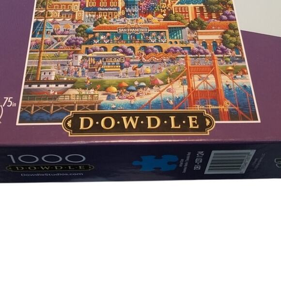 Dowdle City by the Bay San Francisco 1000 Piece Jigsaw Puzzle by Eric Dowdle - Picture 2 of 4